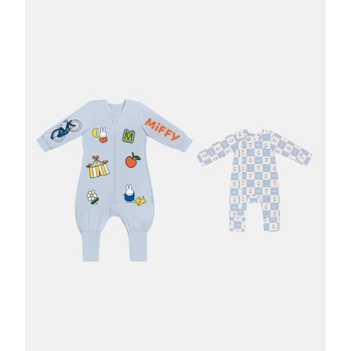 Miffy Sleep Suit & Romper Bundle | 1.0 TOG | Blue