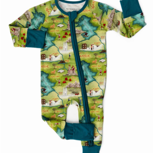 The Chronicles of Narnia® Bamboo Zippered Sleeper – Little Crowns & Capes