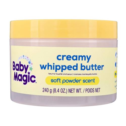 Baby Magic Creamy Whipped Butter | Helps Keep Skin Feeling Healthy and Baby Soft | Hypoallergenic | 8.4 fl oz.