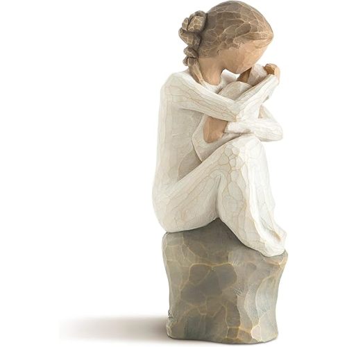 Willow Tree Guardian, Love and Protect Thee Forever, A Gift to Celebrate New Beginnings, New Families and The Love Between Parent and Child, Grandparent and Child, Sculpted Hand-Painted Figure