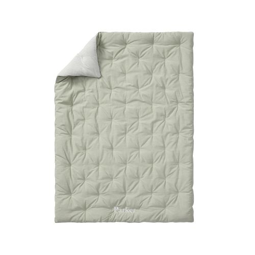 Chambray Reversible Toddler Comforter (Crib Sized)