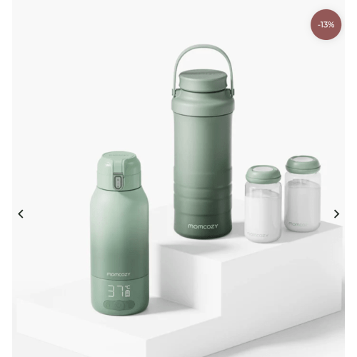 On-the-Go Bundle: Portable Baby Bottle Warmer + 22oz Baby Bottle Cooler