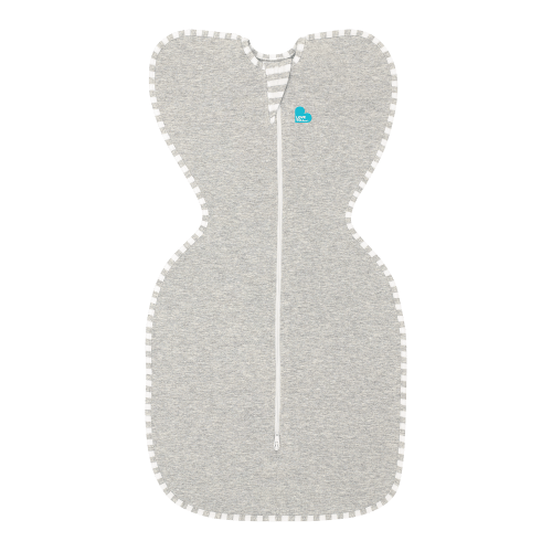 Love To Dream Swaddle UP, Gray, Small, 8-13 lbs., Dramatically Better Sleep, Allow Baby to Sleep in Their Preferred Arms UP Position for Self-Soothing, Snug fit Calms Startle Reflex