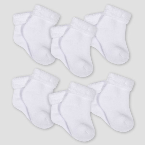Gerber 8-Pack Wiggle-Proof Jersey Ankle Socks