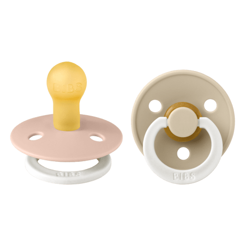BIBS Colour 2 PACK Latex Blush GLOW/Vanilla GLOW