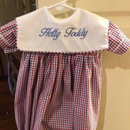 Collegiate Bubble or Dress for boys or girls with Hotty Toddy