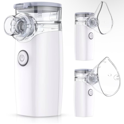 Portable Nebulizer - Portable Nebulizer for Adults and Kids, Mesh Nebulizer for Breathing Problems, Handheld Nebulizer for Travel and Home Daily Use OWAREY