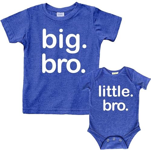 Unordinary Toddler Big bro Little bro Outfits Big Brother Little Brother Sibling Boys Matching Gifts Baby Set