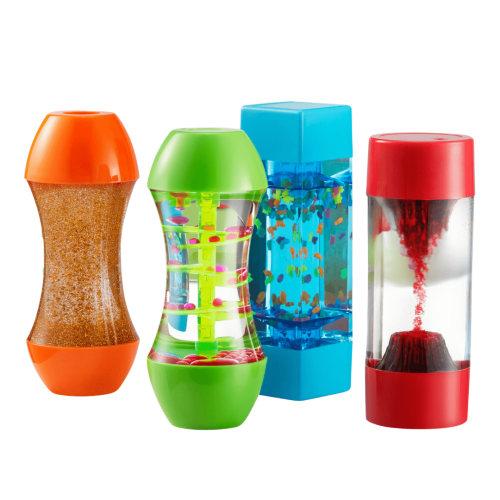 Colorful Liquid Motion Tubes Engaging Sensory Focus Stress Relief Toy