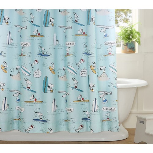 Peanuts® Snoopy® Surf Shower Curtain