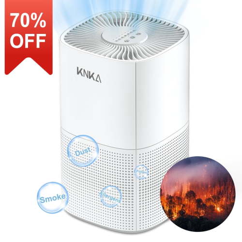 KNKA HEPA Air Purifiers for Home, Bedroom & Pet Areas up to 1350 Sqft, Air Cleaner for PM2.5 Particles, Quiet Operation