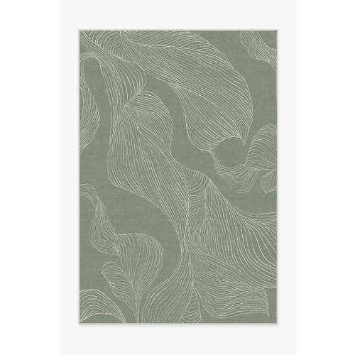 Sana Sage Green Rug | Ruggable US
