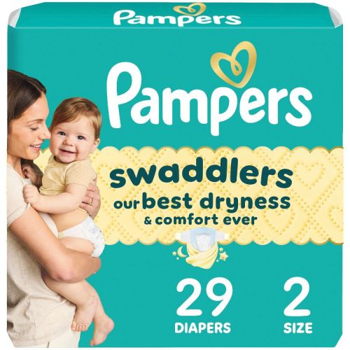 Pampers Swaddlers Sensitive Disposable Diapers - Size 2 - 29ct