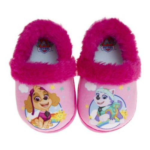 Nickelodeon Paw Patrol Toddler Girls' Dual Sizes Slippers