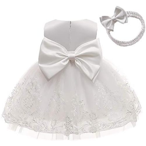 CMMCHAAH Lace Embroidery Dresses Tutu Gown Dress