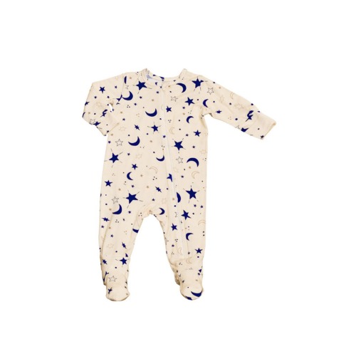 Jersey Long Sleeve Footie, 6-9M