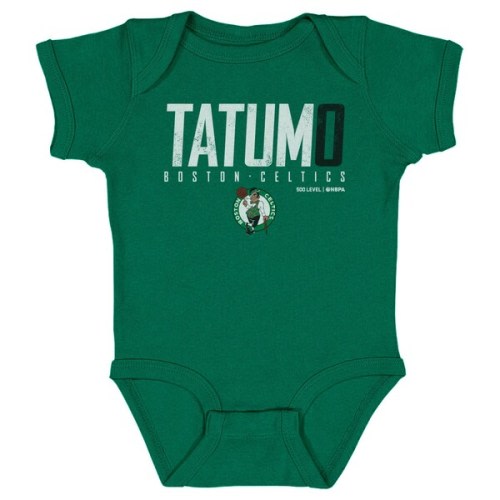 Jayson Tatum Boston Celtics 500 Level Infant Elite Bodysuit - Kelly Green