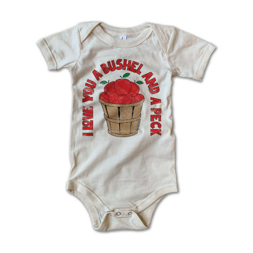 Bushel And a Peck Onesie – Rivet Apparel Co.