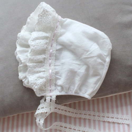 JUNTEX Baby Girls Ruffle Cap Autumn Newborn Children Flower Bonnet Hat Infant Princess Multi Color Cotton Caps Photography Prop