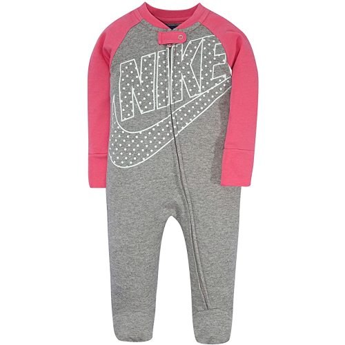 Nike baby-girls Sportswear Graphic Footed Coverall
