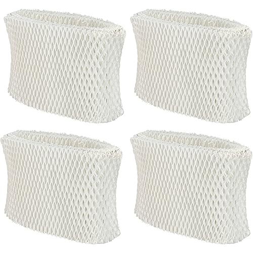 Funmit WF2 Humidifier Filter Replacement for Vicks Kaz Humidifier Starry Night Cool Mist V3500N V3700 V3100 V3900 Sunbeam 1118 1119 Honeywell HCM-300T HCM-350 WA-8D Enviracaire ECM-500 4 Pack