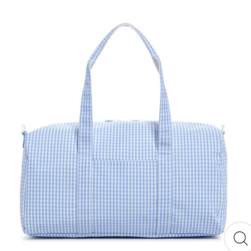 Duffel - Weekender - Gingham Sky