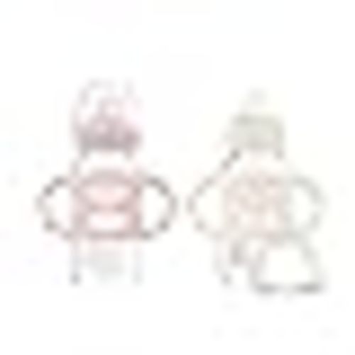 Amazon.com : Dr. Brown's Milestones Wide-Neck Sippy Spout Bottle with 100% Silicone Handles, Easy-Grip Handles with Soft Sippy Spout, 9oz/270mL, Light-Pink & Ecru, 2-Pack, 6m+ : Baby