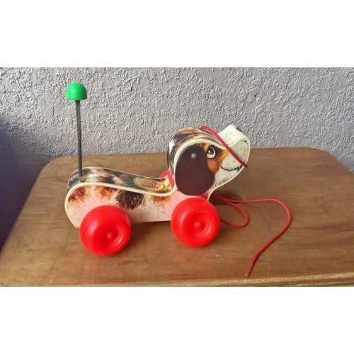 Vintage Fisher-Price Little Snoopy Pull Toy