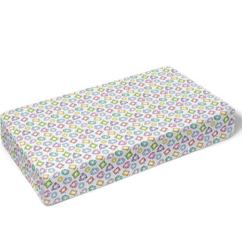 Rainbow Gems Crib Sheet