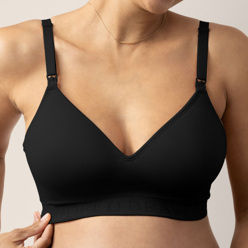 Signature Sublime Contour Maternity & Nursing Plunge Bra - Black