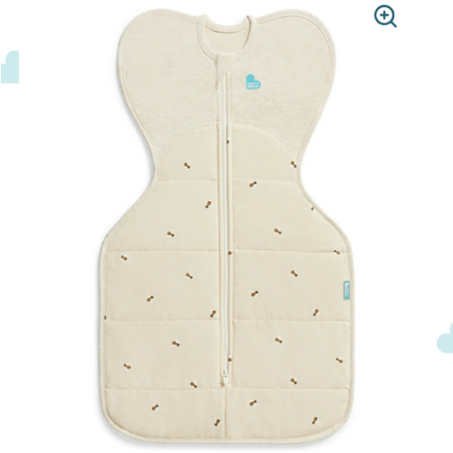 Swaddle Up™ 2.5 TOG Cotton Oatmeal Bees