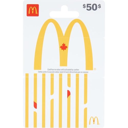 McDonald's Gift Card