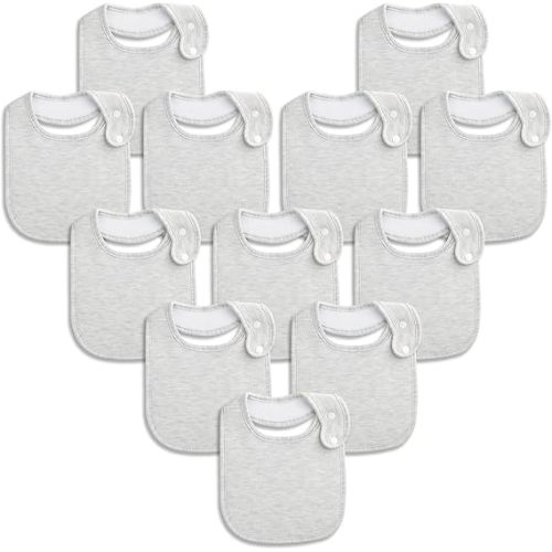 Baby Bibs - Grey