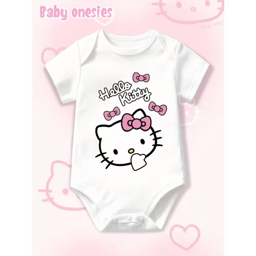 baby onesie stylish hello - Temu