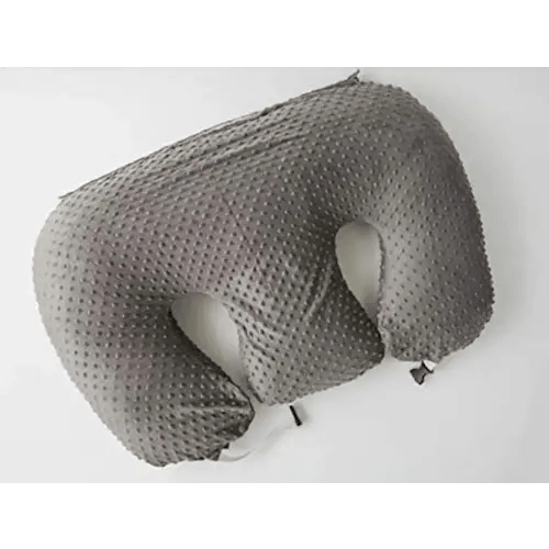 Twin Z Pillow Grey 6 uses in 1 Twin Pillow ! Breastfeeding, Bottlefeeding, Reflux, Support and Pregnancy Pillow!