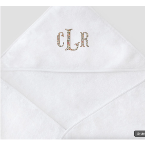 Personalized Baby Hooded Towel | Weezie Towels