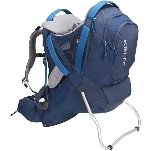 Kelty Journey PerfectFIT ELITE Child Carrier for Infants and Toddlers, Zippered Pockets, Waistbelt, Aluminum Frame, Sunshade