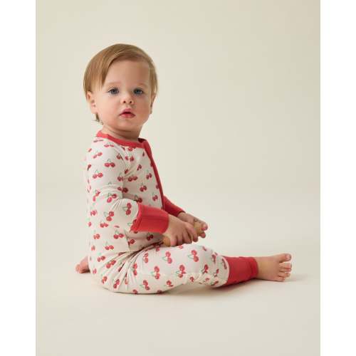 Bamboo Baby Pajamas | Purple Daisies | Kindred Bravely