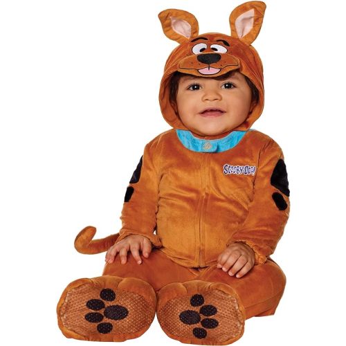 Spirit Halloween Scooby-Doo Baby One Piece Jumpsuit Costume | Officially Licensed | Group Costume