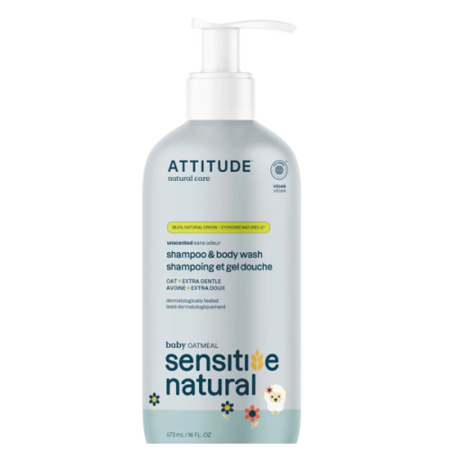 2-in-1 Shampoo & Body Wash - Sensitive Skin Baby | ATTITUDE