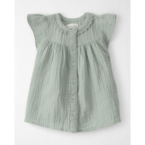 Baby Girl Organic Cotton Gauze Dress - Little Planet | Carter's