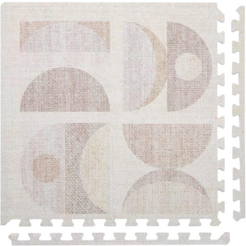 House of Noa Little Nomad Play Mat, 4x8, Luna, Sandstone