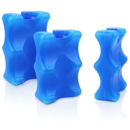 WYKOO Reusable Ice Pack for Breastmilk Storage (Pack of 3), Ice Pack for Breastfeeding Working Mom