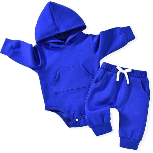 Aalizzwell Infant Baby Winter Hoodie Outfit