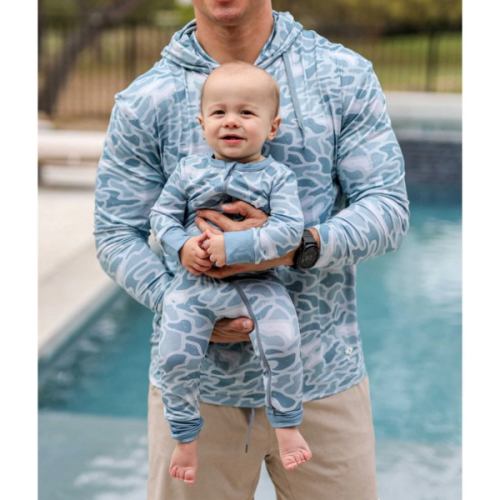 Baby Zip Up - Seaside Camo – BURLEBO