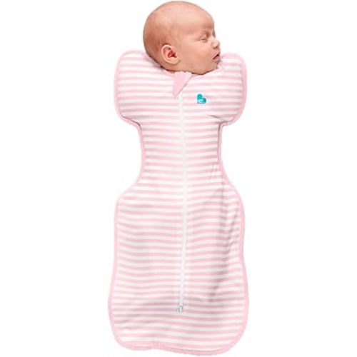 Love to Dream Swaddle Up, Baby Sleep Sack | 1.0 TOG, 5-8.5 lbs, Stripe Pink