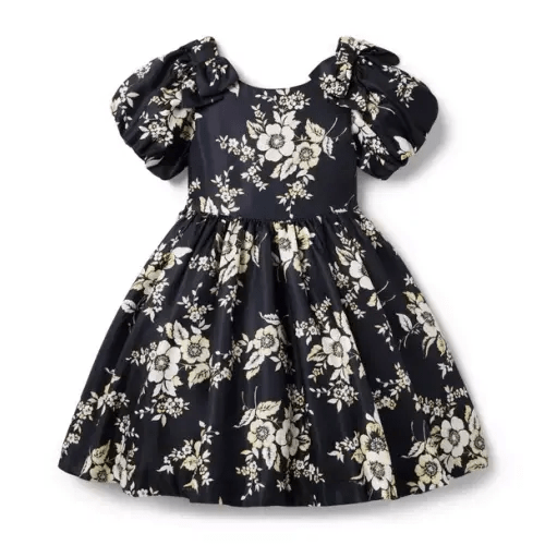 Girl Black Floral The Forever Floral Dress by Janie and Jack