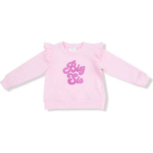 Ruffle Sweatshirt, Big Sis Sibling - Angel Dear | Maisonette