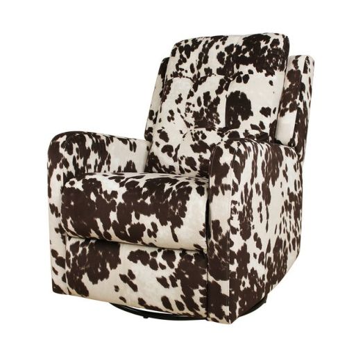 Artful Living Design Diego Swivel Recliner-Brown