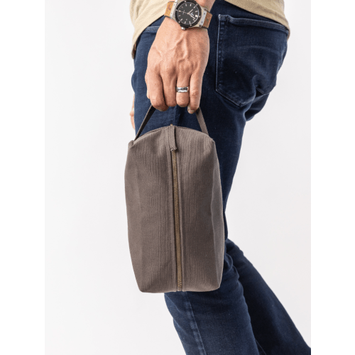 Organic Cotton Toiletry Bags | Unisex Design | Washable | Terra Thread